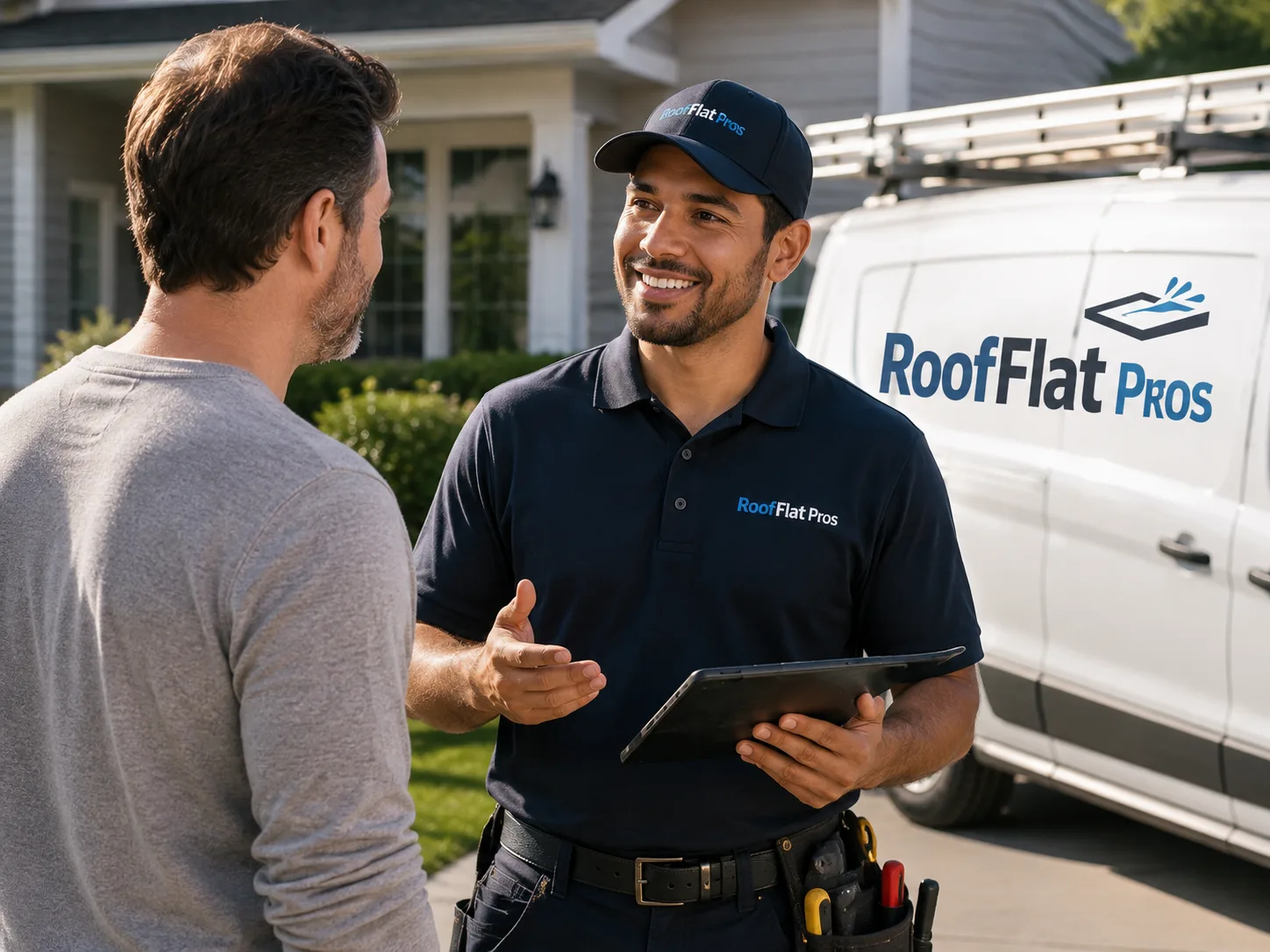 Flat Roof Leak Repair Latty, OH common questions
